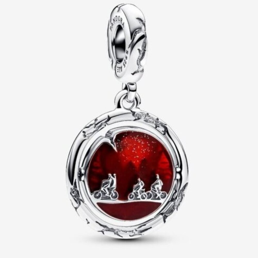 Pandora Stranger Things Glow-in-the-dark Upside Down Dangle Charm